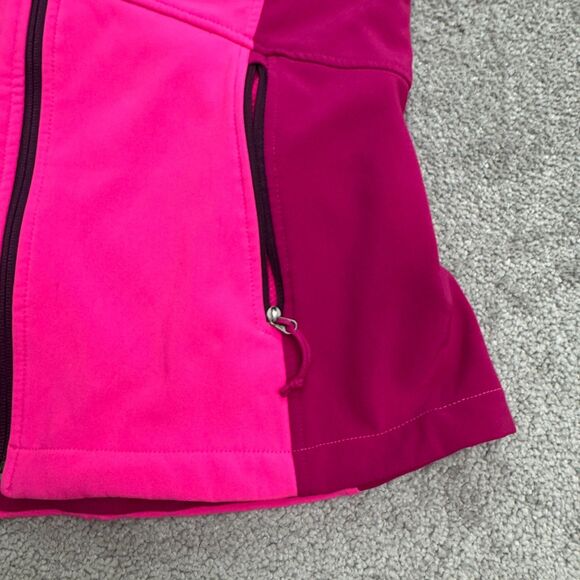 The North Face Nimble Softshell Jacket Womens Small Pink Color-Block Outdoor - Picture 6 of 16